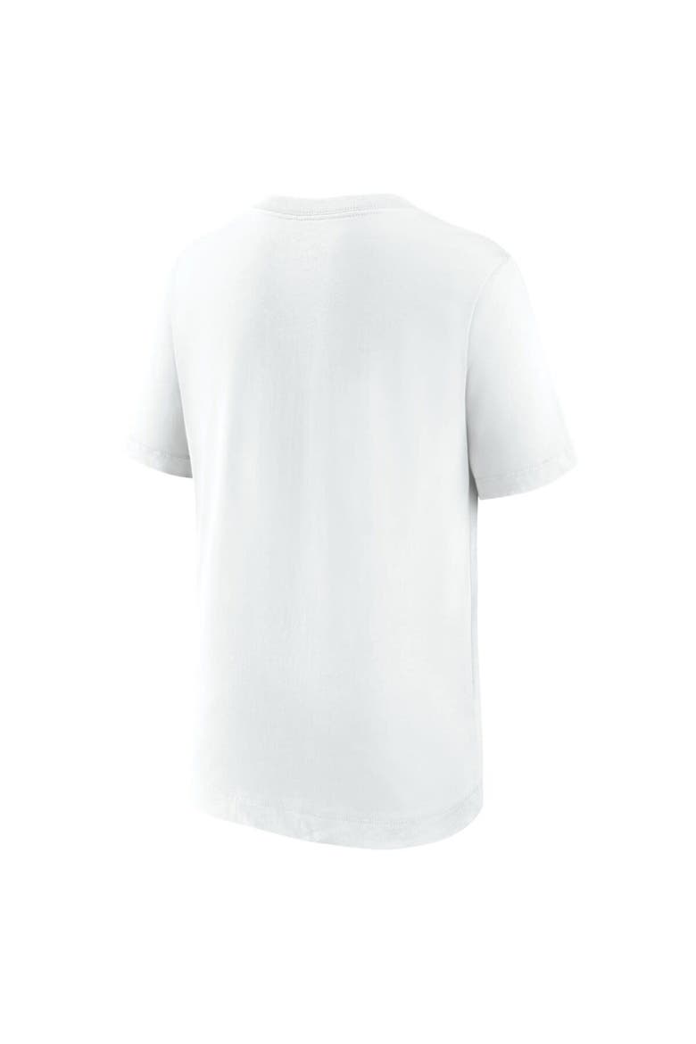 Youth Nike White Paris Saint-Germain Boxy Character T-Shirt, Alternate, color, White