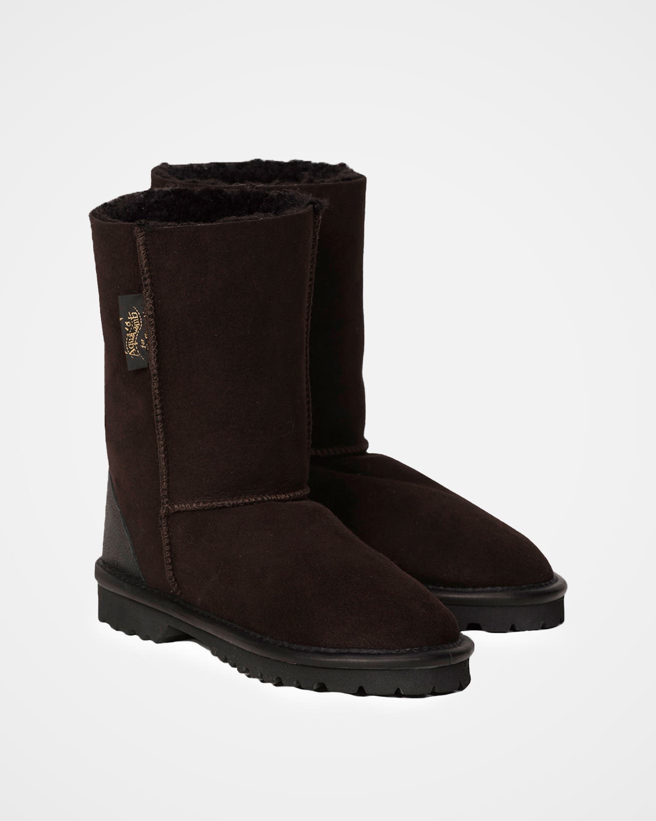 British Aqualamb Regular Fit Boots, Alternate, color, DARKEST BROWN