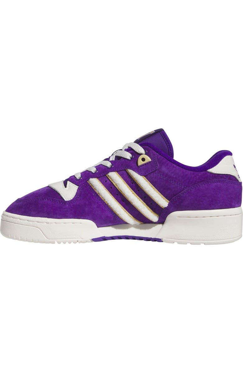adidas Purple Washington Huskies Rivalry Low Basketball Shoes, Alternate, color,