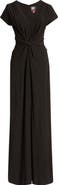 Vince Camuto Twist Front Jersey Jumpsuit