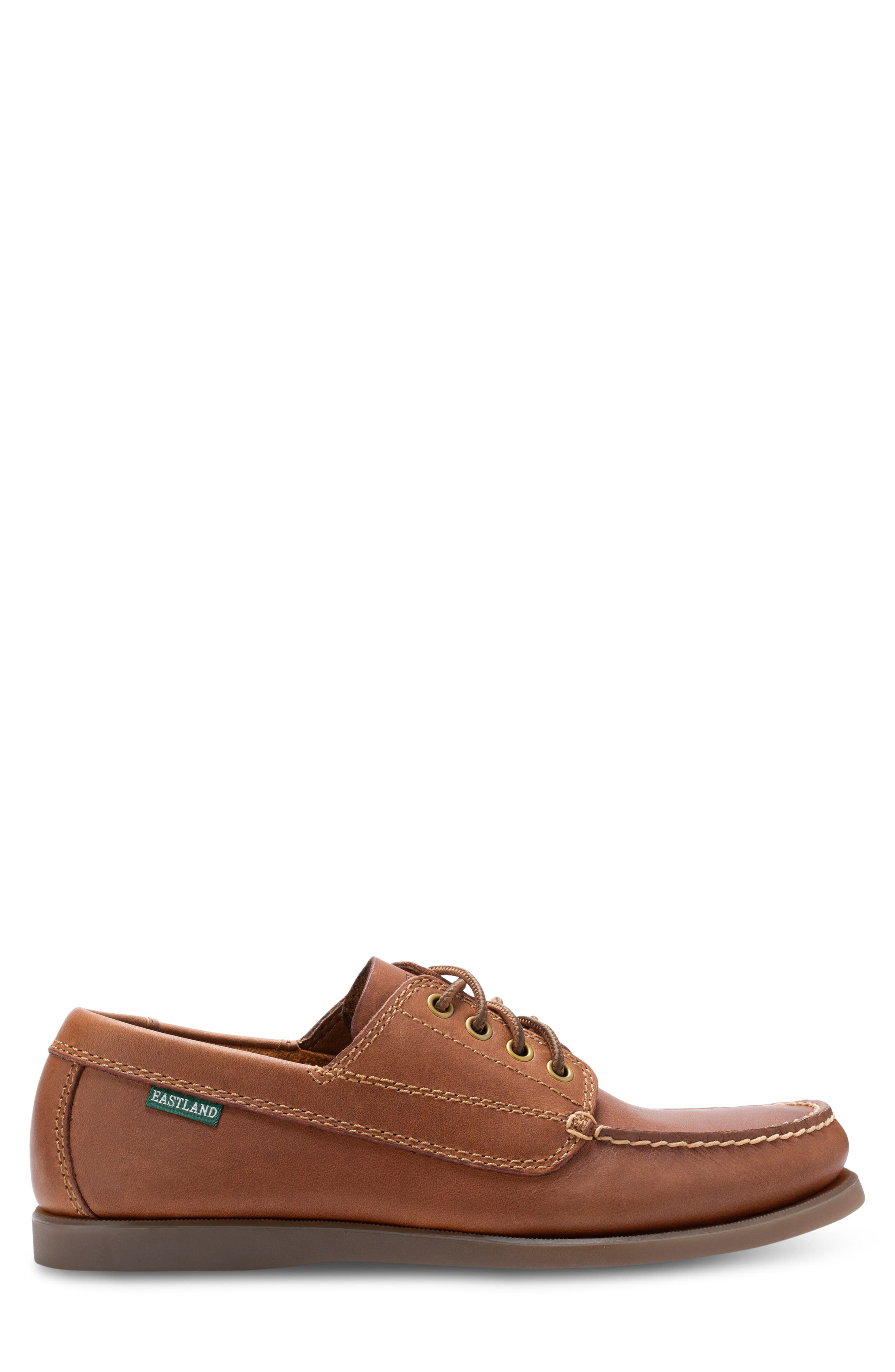 Eastland Yarmouth Moc Toe Derby Shoe, Alternate, color, Oak