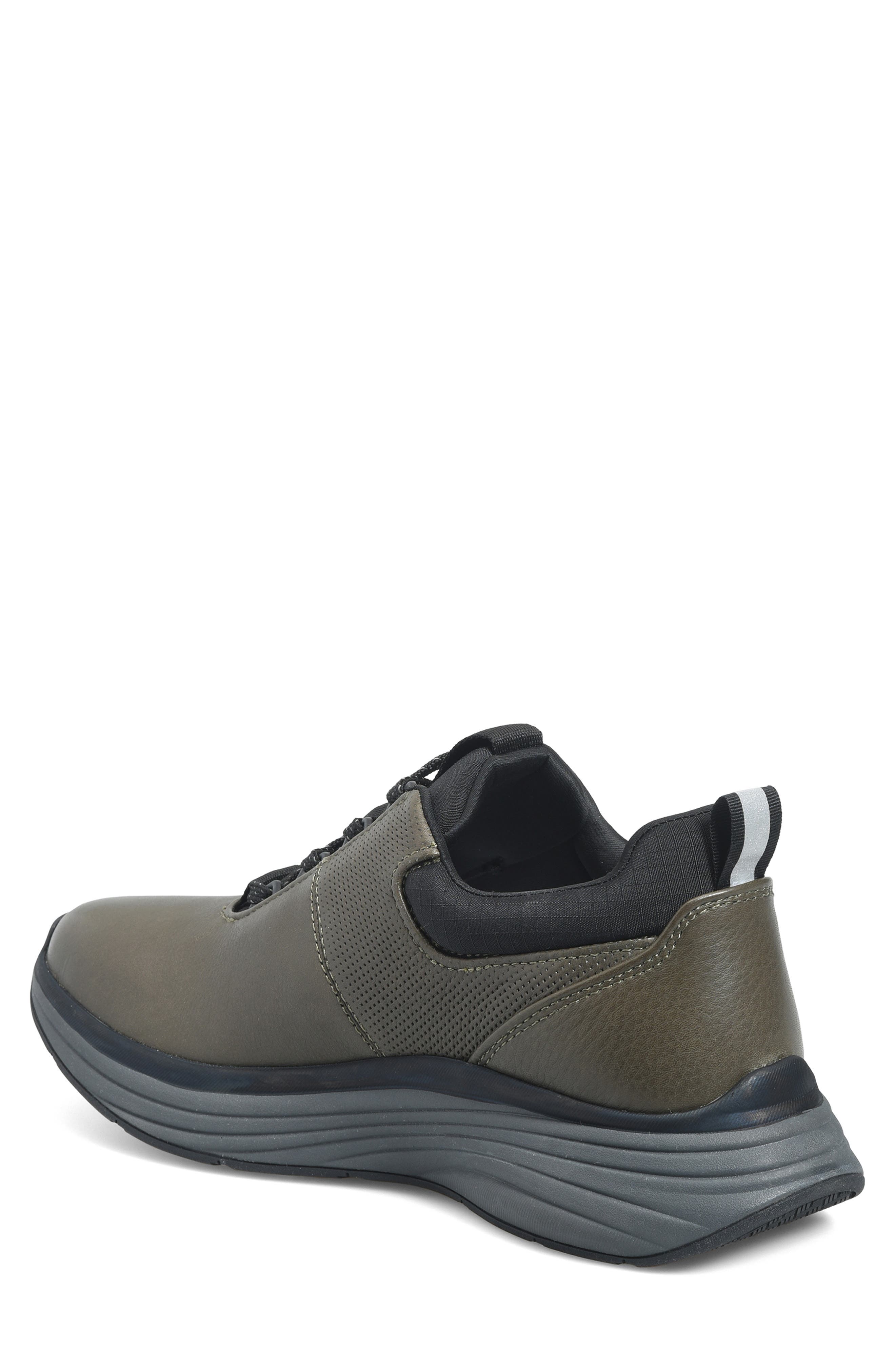 Align Tahoe Leather Sneaker - Wide Width Available, Alternate, color, Army Green