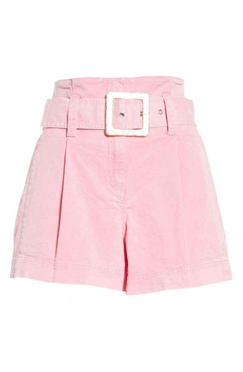 Tanya Taylor Lena Belted Shorts, Alternate, color,