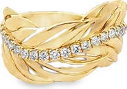 Hueb Bahia 18k Gold Diamond Statement Ring