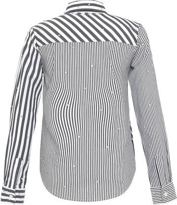 Echo Mix Stripe Pearly Shirt