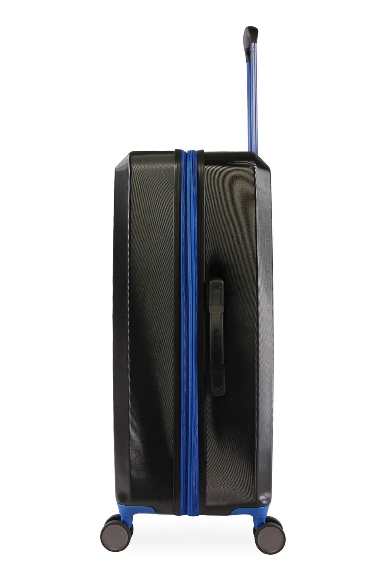 Hurley Wave 29" Hardshell Spinner Suitcase, Alternate, color, Black/ Blue