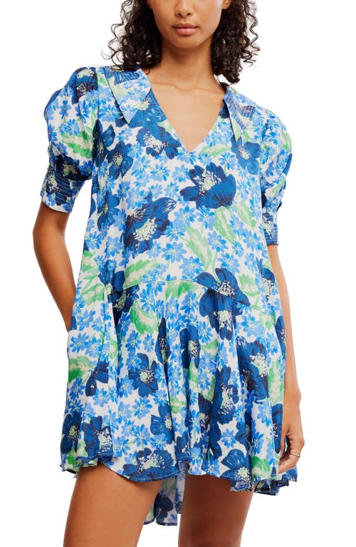 FREE PEOPLE FREE PEOPLE MOON CHASER TIERED SHIFT MINIDRESS 