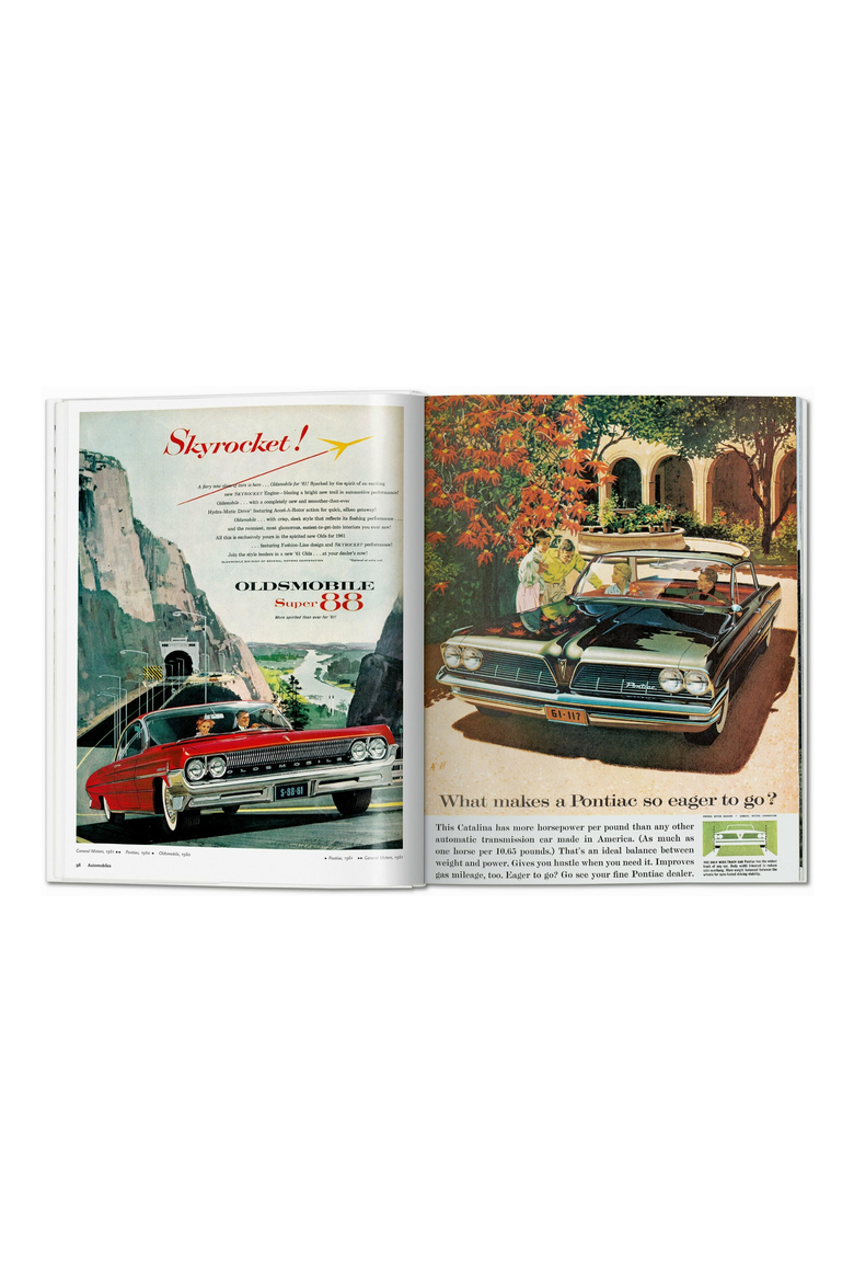 All-American Ads of the 60s Multilingual Book, Alternate, color, Rust Orange