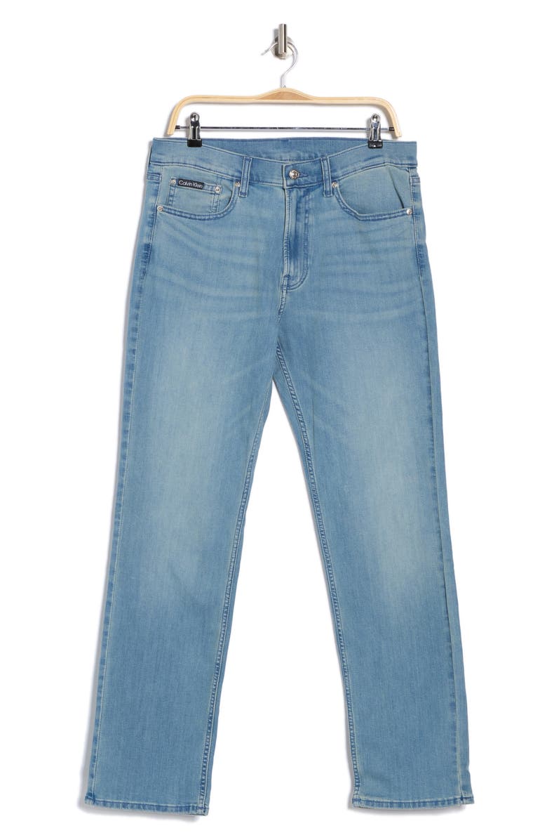 Calvin Klein Straight Jeans, Alternate, color, Allie Indigo