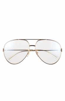 Gucci 62mm Pilot Sunglasses