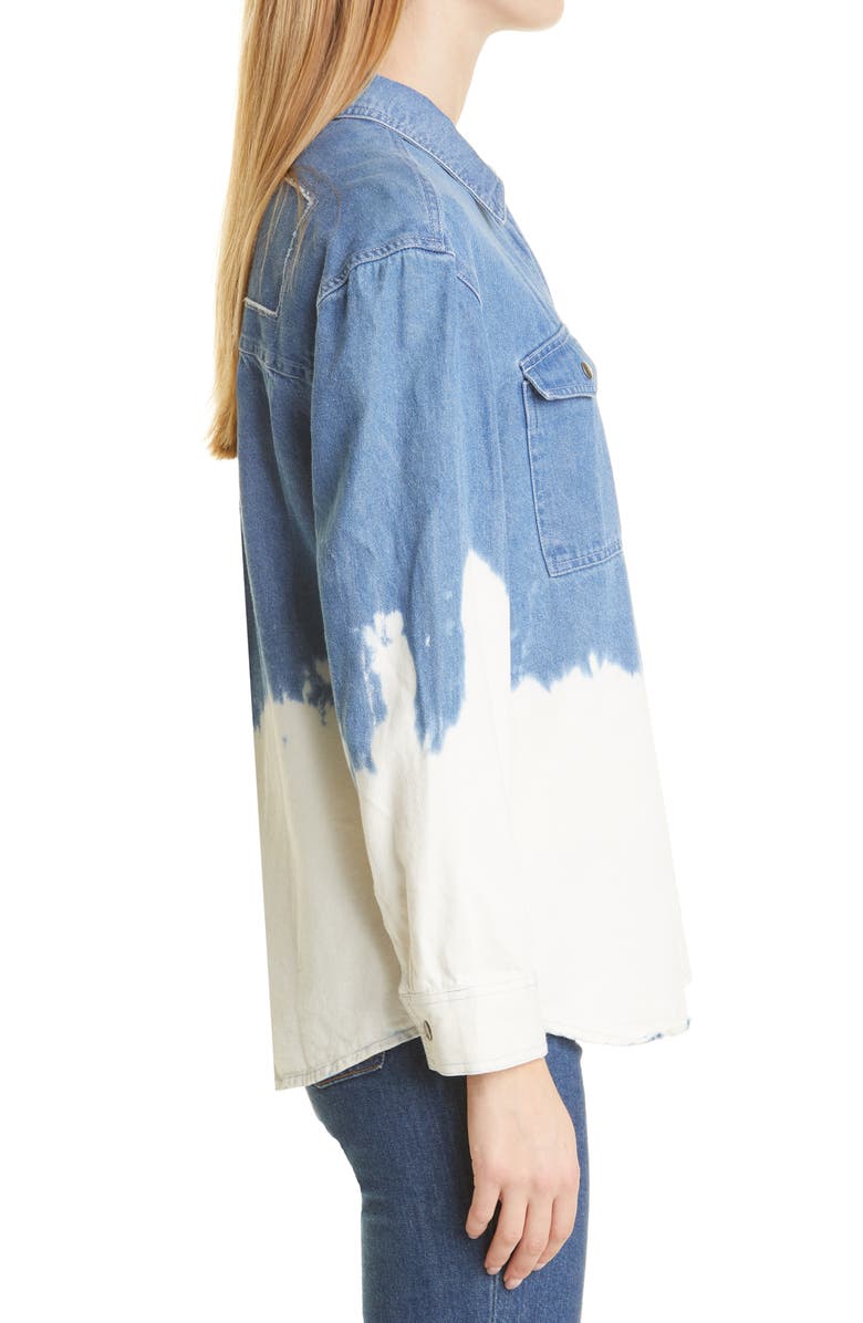 Rails Turner Bleach Denim Button-Up Shirt, Alternate, color,