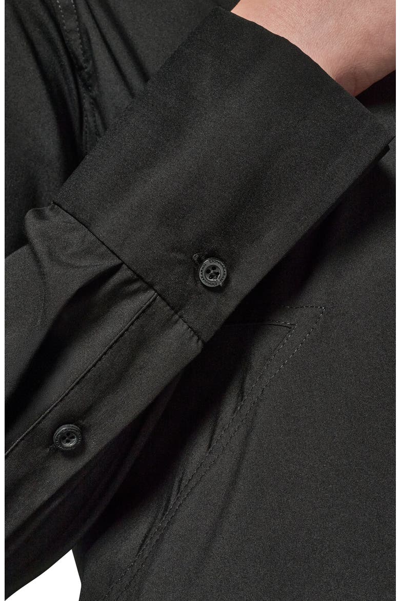 High-Low A-Line Tunic, Alternate, color, BLACK