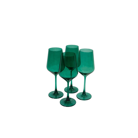 Stemmed Wine Glass - Set of 4
