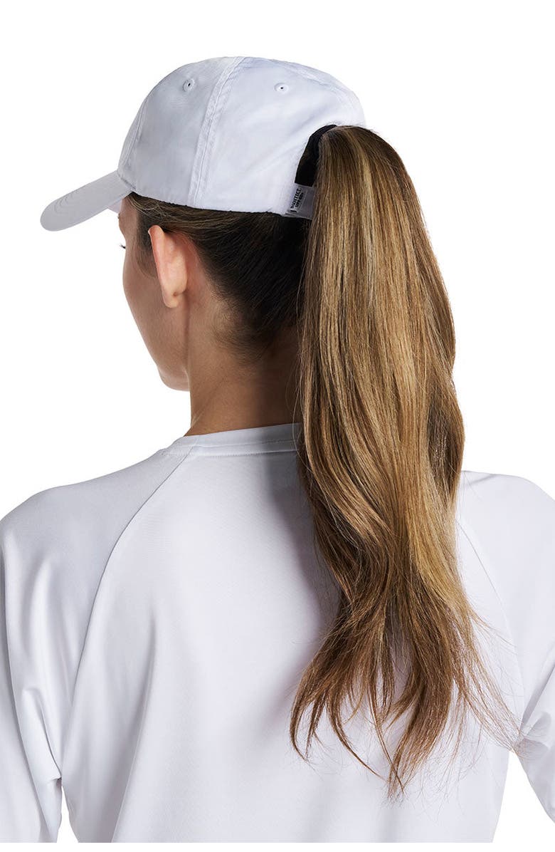 Coolibar Unisex Sun Protection Cap, UPF 50+ Sun Protection, SunPro Cap, Alternate, color, White