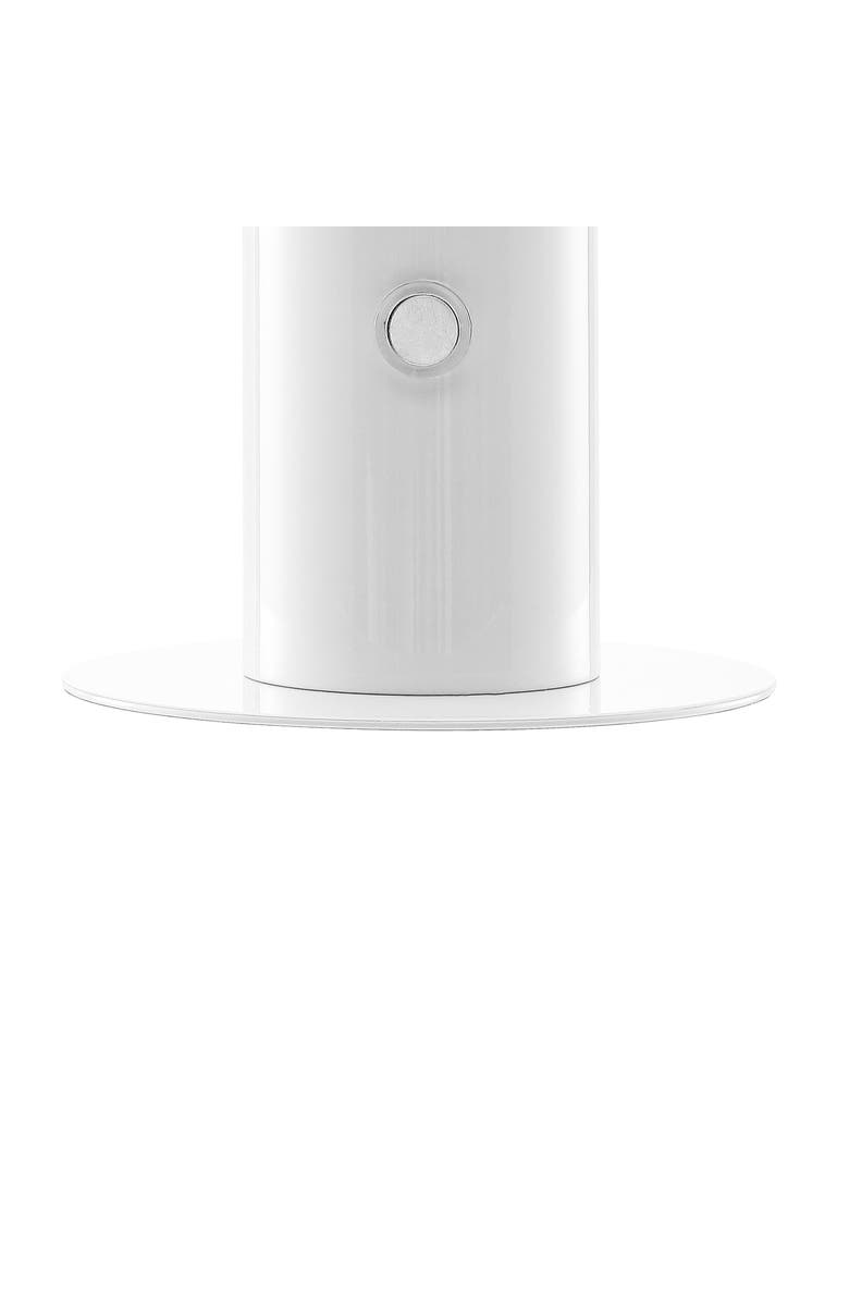 JONATHAN Y Boletus Contemporary Bohemian Rechargeable/Cordless Iron Integrated Portable LED Mushroom Table Lamp, Alternate, color, White