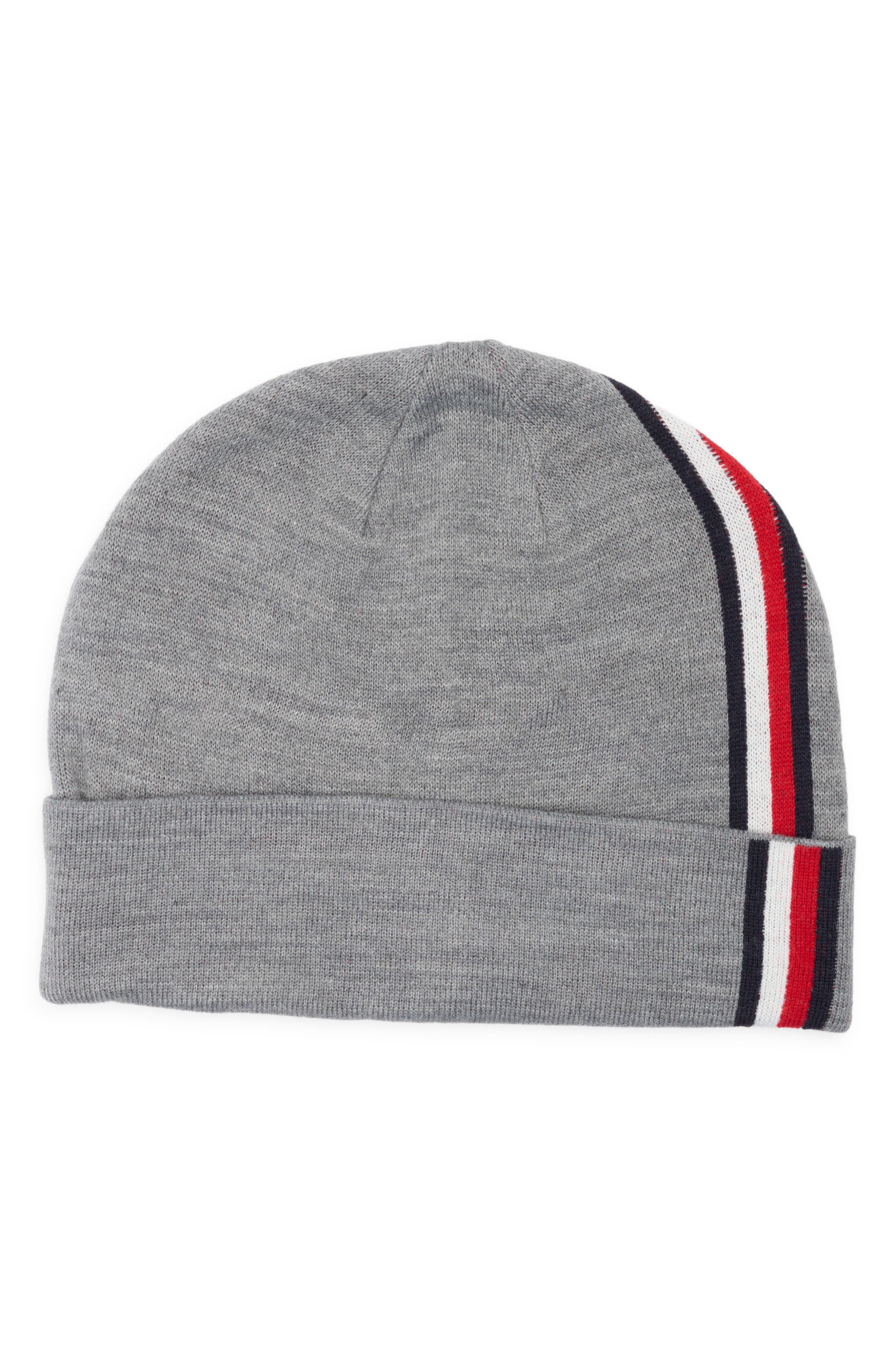 Tommy Hilfiger Vertical Stripe Cuffed Beanie