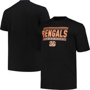 FANATICS Men's Fanatics Branded Black Cincinnati Bengals Big & Tall Pop T-Shirt