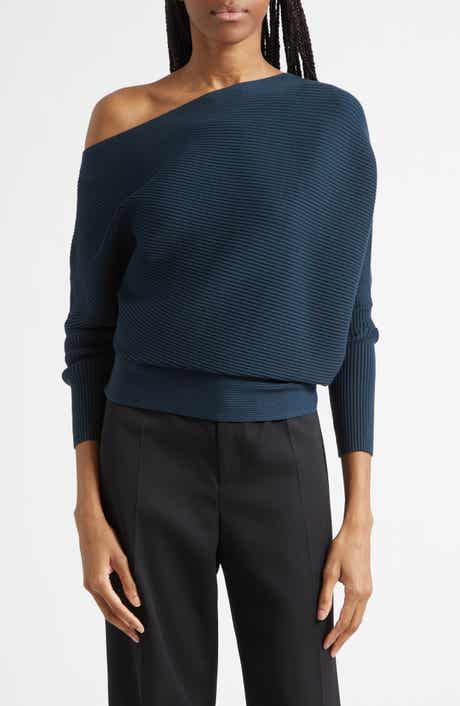 Lorna Rib Knit Off the Shoulder Top