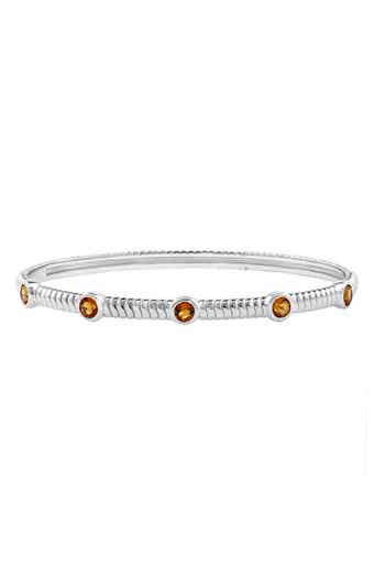 Sterling Silver Citrine Bracelet