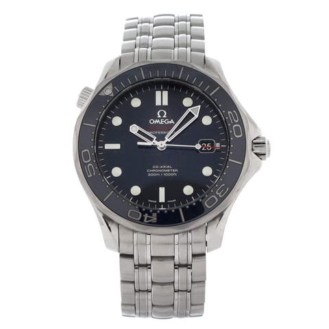 Seamaster Professional Diver 300M Co-Axial Chronometer Automatic Watch Stainless Steel 41