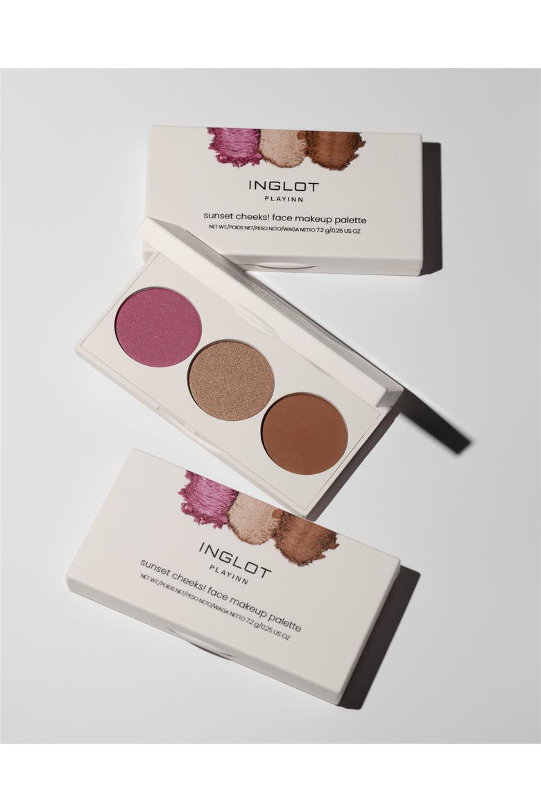Playinn Sunset Cheeks! Face Makeup Palette, Alternate, color, Sunset Cheeks!