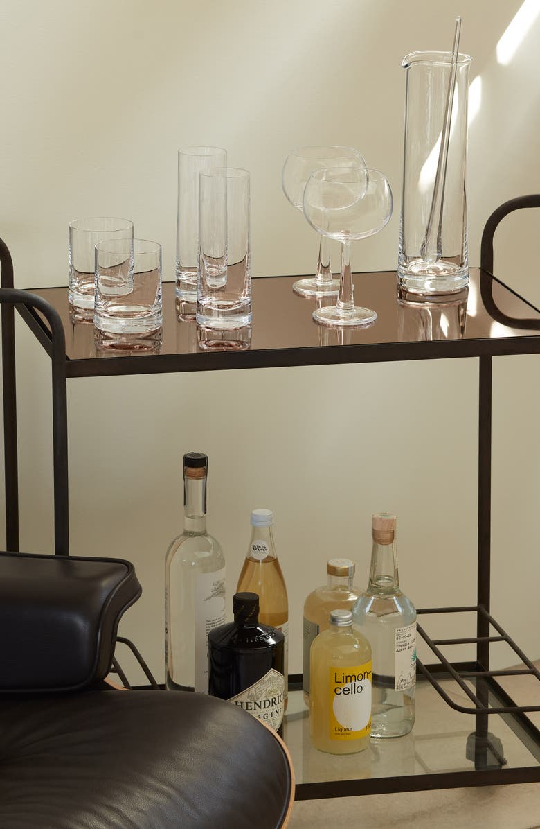 LSA Gin Set of 2 Highball Glasses, Alternate, color, Clear