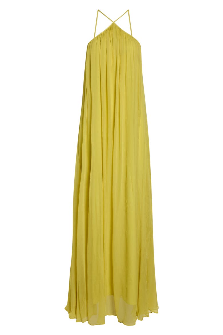 Dasha Halter Maxi Dress, Main, color, CITRON