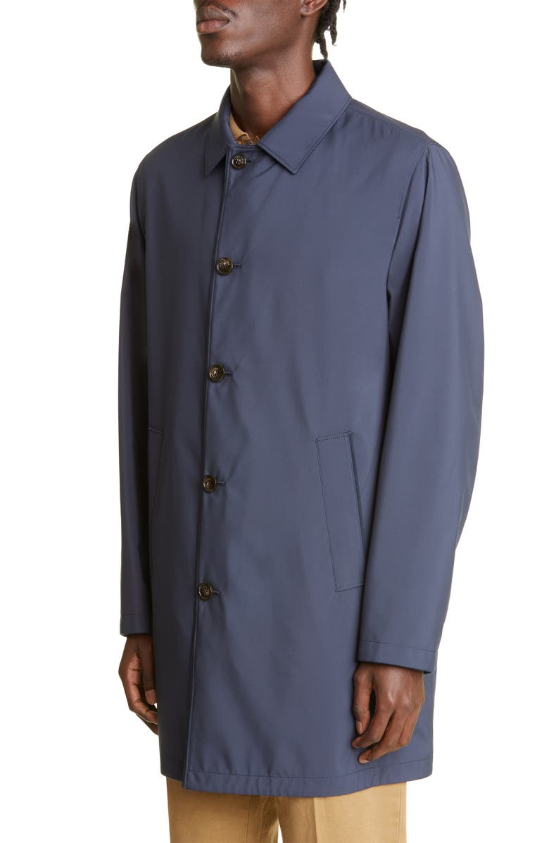 Loro Piana Men's Waterfall Reversible Raincoat, Alternate, color, 