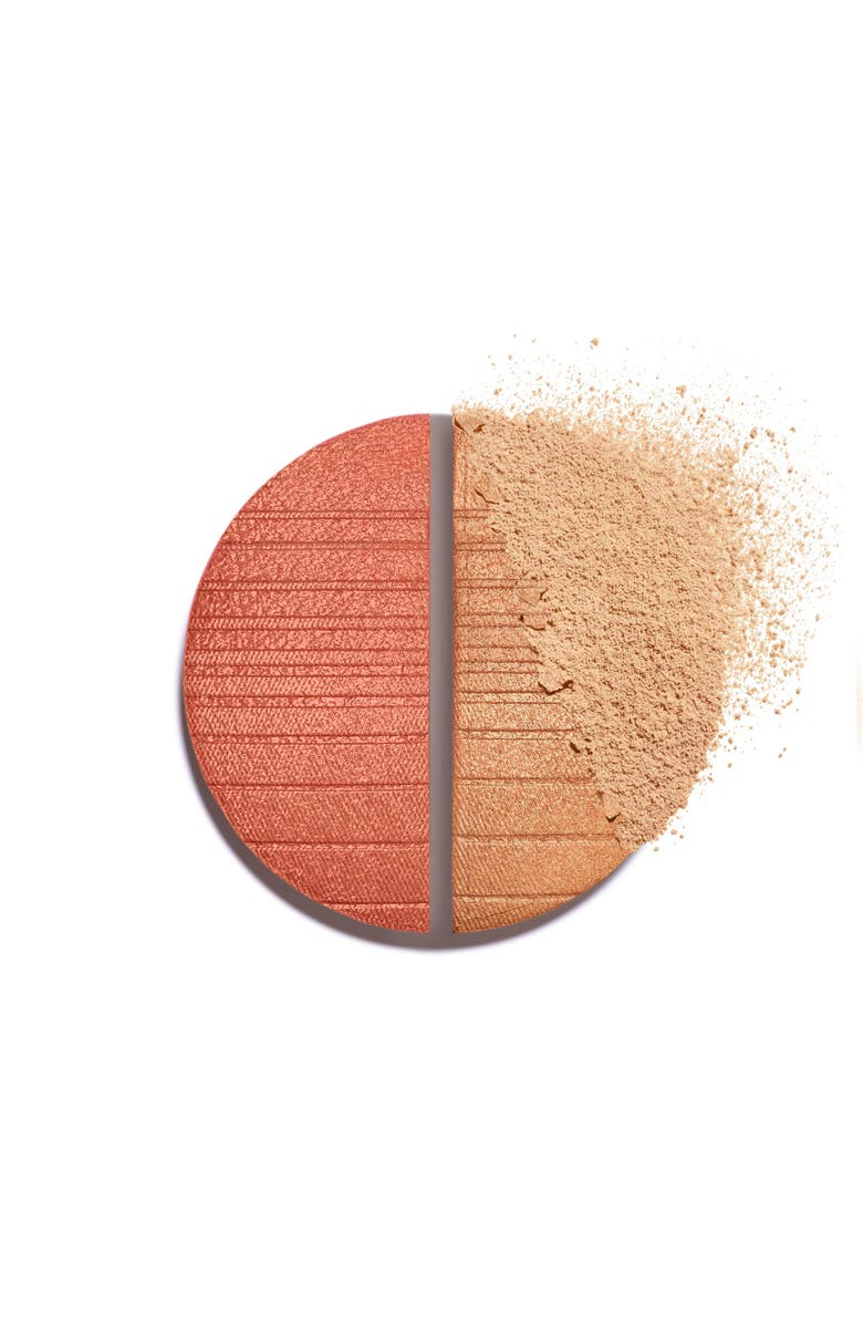CHANEL LES BEIGES HEALTHY GOLDEN GLOW POWDER Highlighter & Blush Duo, Alternate, color, Soleil Couchant