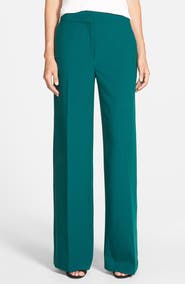 Chelsea28 Flat Front Wide Leg Pants