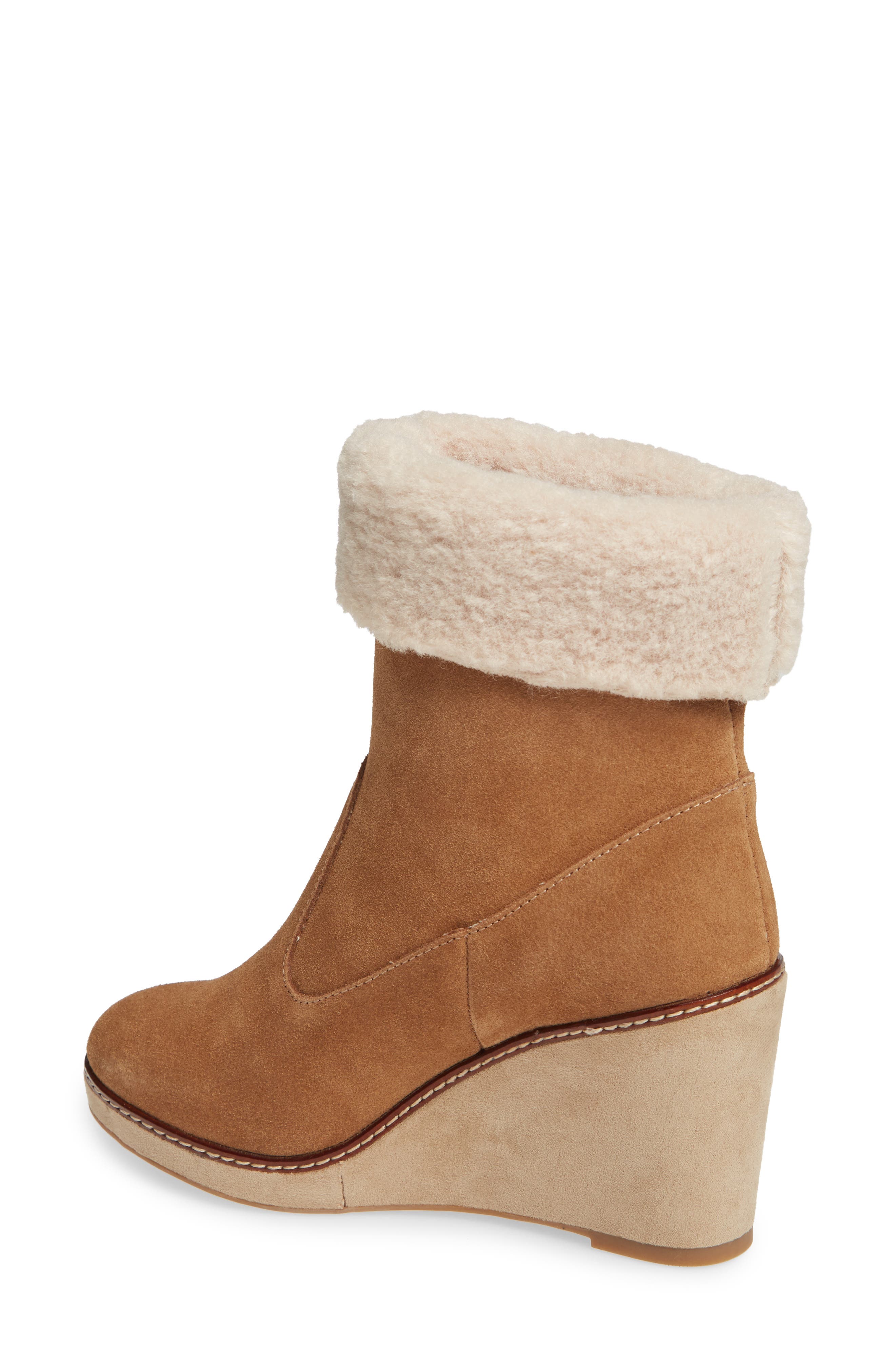 Kensie Holliston Wedge Bootie, Alternate, color, 