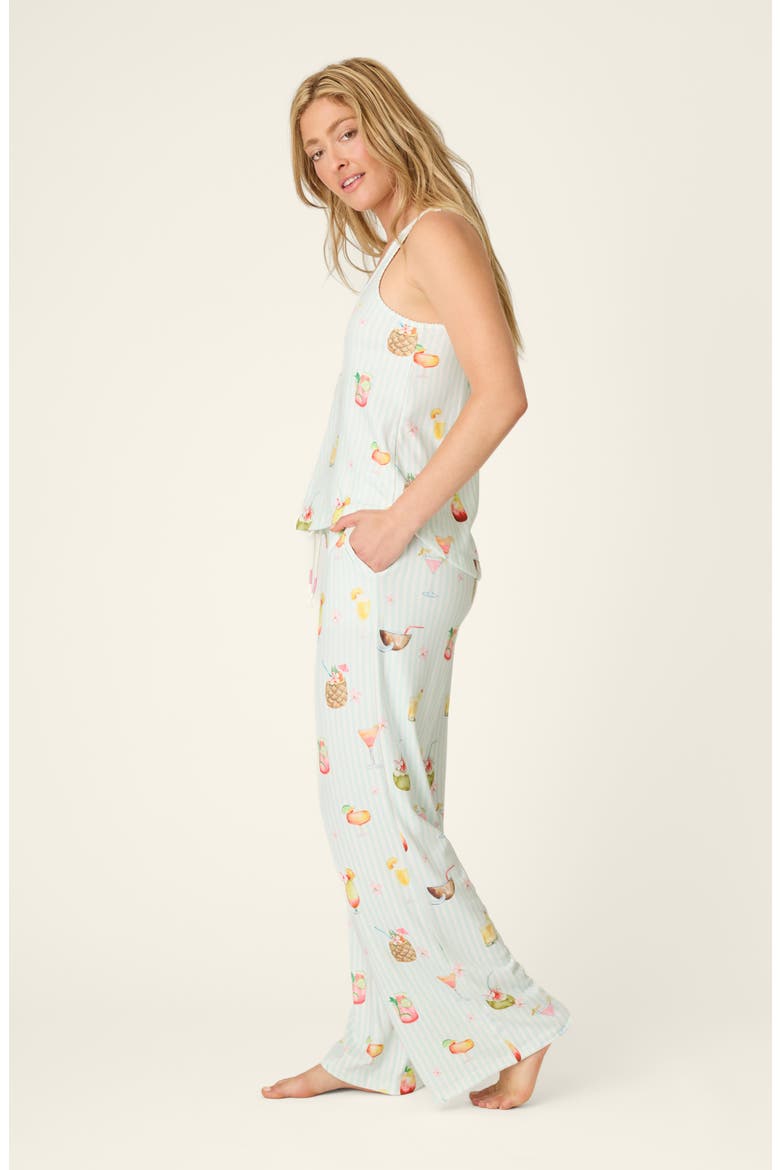 Its 5 Somewhere Pajamas, Alternate, color, LIGHT AQUA