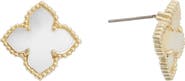Juvell Mother-of-Pearl Clover Stud Earrings
