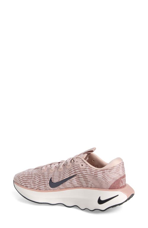 Nike Motiva Road Runner Walking Shoe In Pink Oxford/anthracite