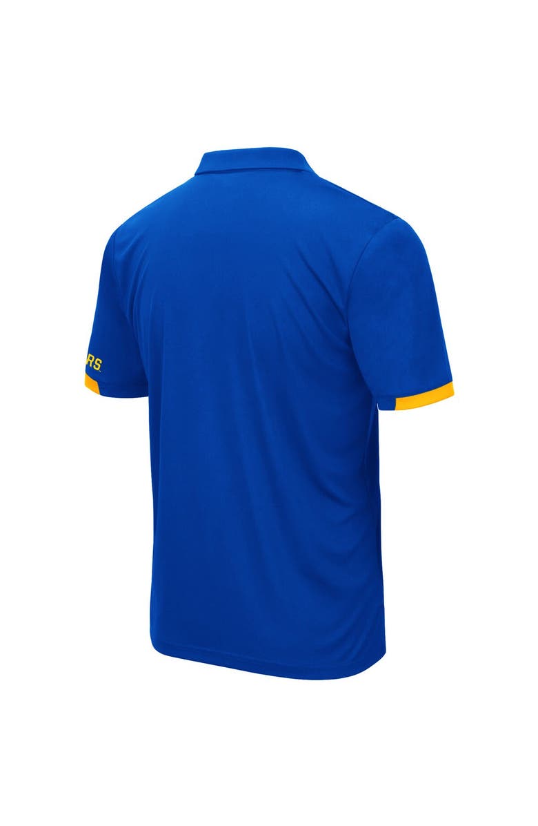 COLOSSEUM Men's Colosseum Royal Pitt Panthers Santry Lightweight Polo, Alternate, color, Royal