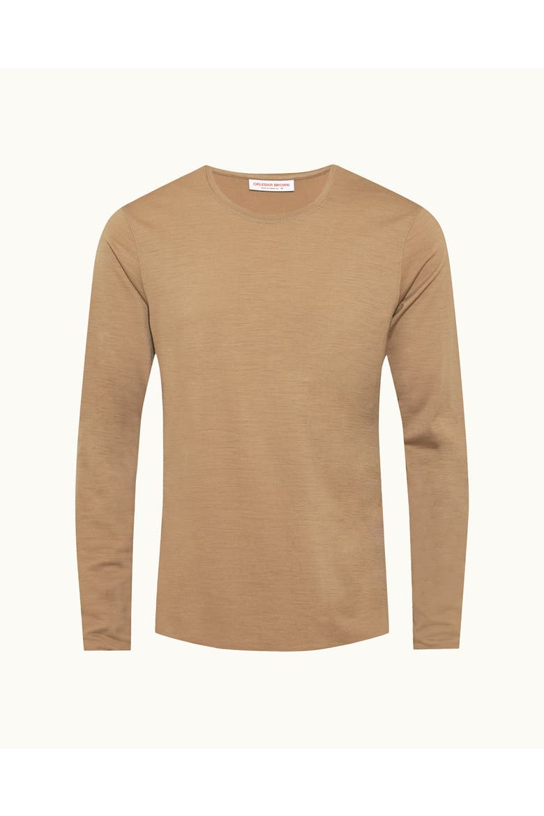 Ob-T Merino Tailored-Fit T-Shirt, Alternate, color, BISCUIT