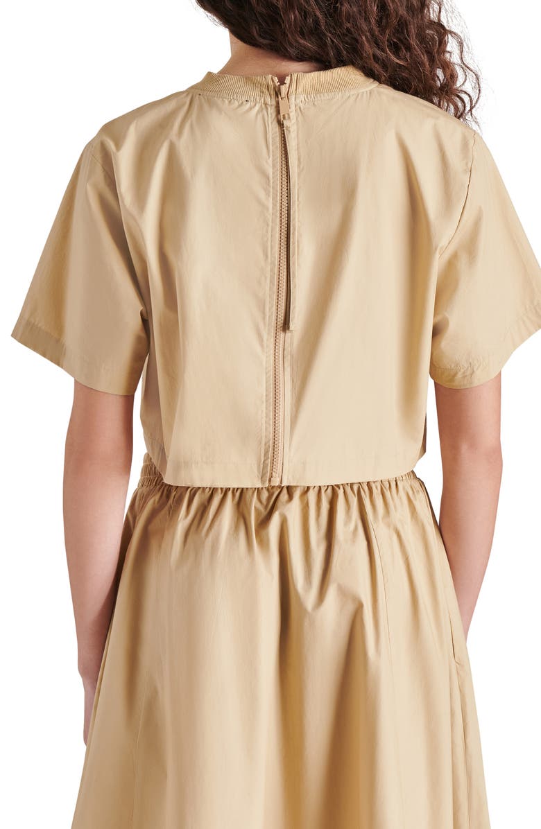 Steve Madden Sunny Crop Top, Alternate, color, Khaki