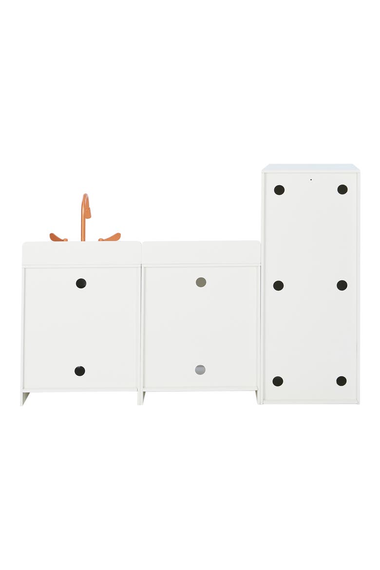 Little Chef Paris Classic Kitchen Playset, Alternate, color, WHITE / ROSE GOLD