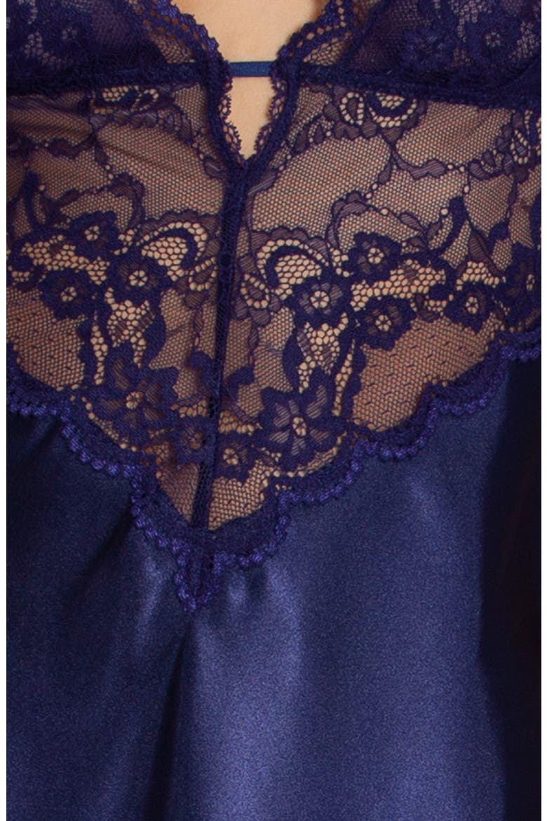 Paige Nightgown (Nordstrom Exclusive), Alternate, color, DEEP VIOLET