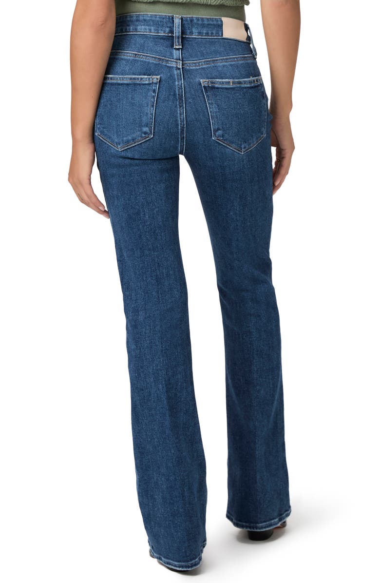 PAIGE Laurel Canyon High Waist Jeans, Alternate, color, Acapella