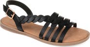 Journee Collection Solay Braided Strappy Sandal