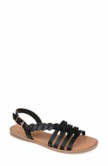 Journee Collection Solay Braided Strappy Sandal