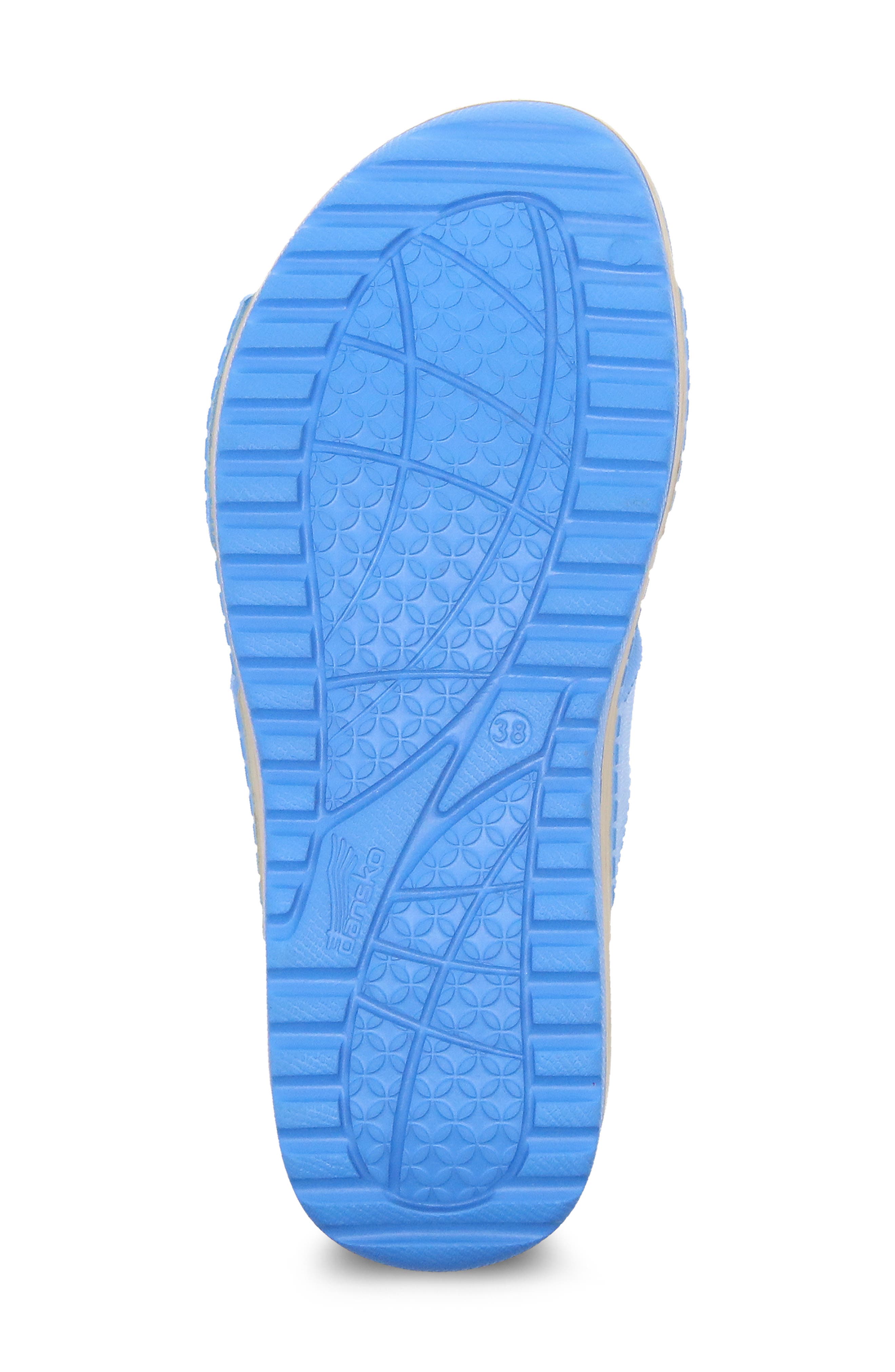 Dansko Kandi Slide Sandal, Alternate, color, Blue