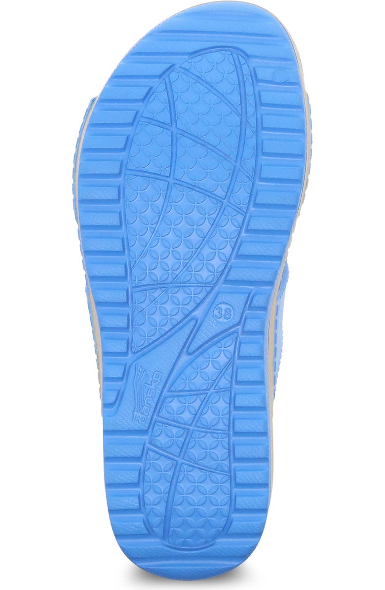 Dansko Kandi Slide Sandal, Alternate, color, Blue