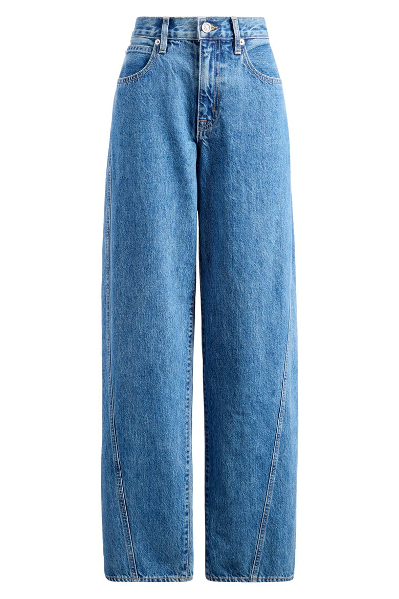Tess Low Rise Wide Leg Jeans, Alternate, color, SATISFACTION