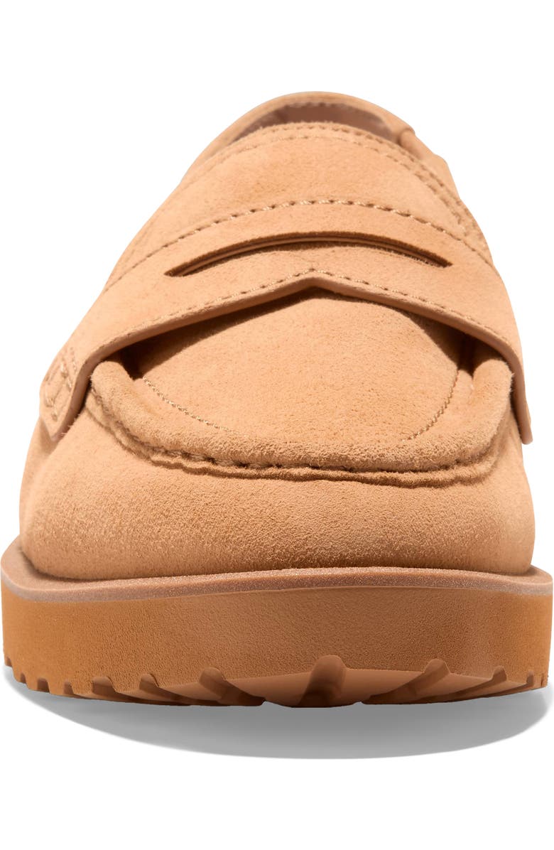 Cole Haan Gwendolyn Penny Slingback Loafer, Alternate, color, Biscuit Suede