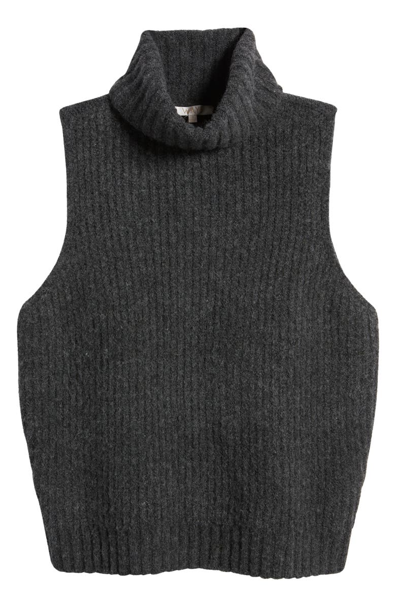 WAYF Shay Sleeveless Rib Cowl Neck Sweater, Alternate, color,