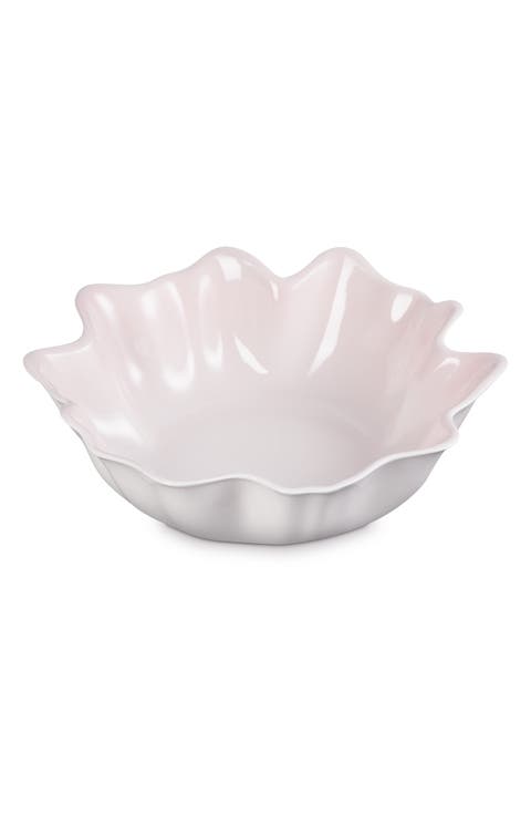 Iris Stoneware Ruffle Serving Bowl