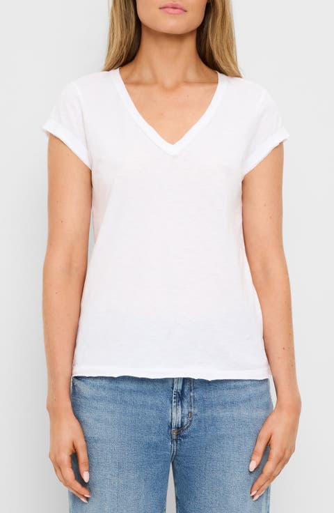 Baxter Raw Edge Supima® Cotton T-Shirt