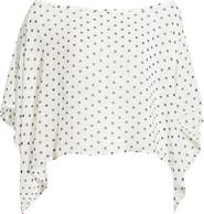 PacSun Coco Polka Dot Chiffon Poncho